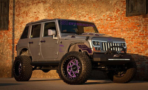 Oracle VECTOR Series Full LED Grille - Jeep Wrangler JK - NA - 5817-PRO