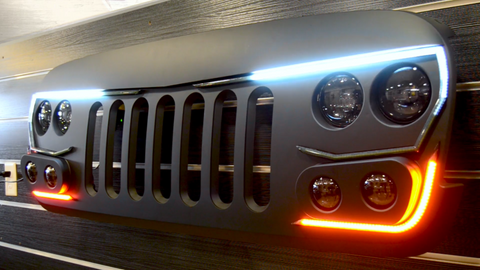 Oracle VECTOR Jeep Wrangler JK Grille Display - 8074-504