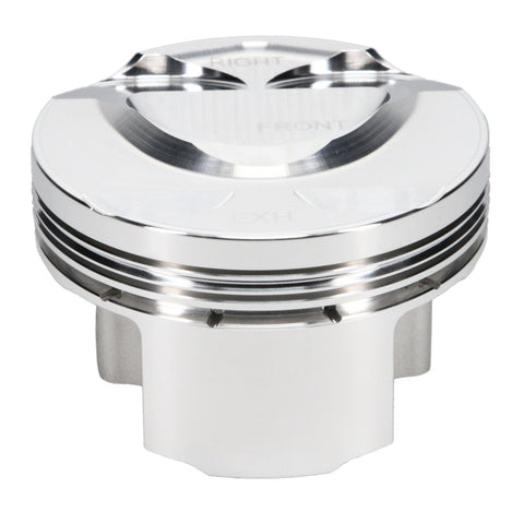 JE Pistons Nissan VR30DDTT 86mm Bore 10.2:1 CR -3cc Dish - Set of 6 - 346348