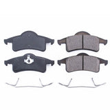 Power Stop 99-04 Jeep Grand Cherokee Rear Z17 Evolution Ceramic Brake Pads w/Hardware - 17-791