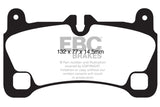 EBC 08 Porsche Cayenne 4.8 Turbo Yellowstuff Rear Brake Pads - DP41836R