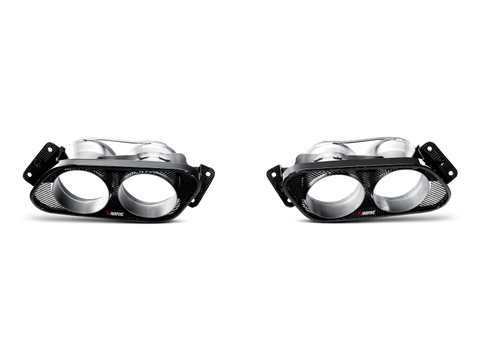 Akrapovic 10-14 AMG SLS Coupe/Roadster Evolution Line Cat Back (Titanium) w/ Carbon Tips - S-MESLSAMG/1