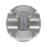 Manley Nissan GT-R 3.8L VR38DETT 99mm Bore 9.8:1 CR -2cc Dish Extreme Duty Piston Set w/ Rings - 634010CE-6