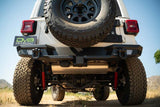 DV8 Offroad 2018 Jeep Wrangler JL MTO Series Rear Bumper w/ Optional Tire Carrier - RBJL-13