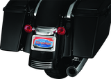 Kuryakyn Curved License Plate Mount Chrome - 3157