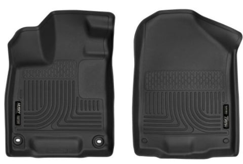 Husky Liners 19-21 Honda Passport / 16-21 Honda Pilot X-act Contour Series Front Floor Liners Black - 55491