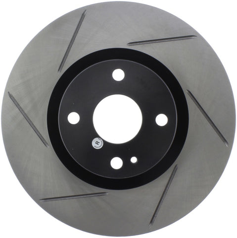 StopTech 16-17 Mazda MX-5 Front Passenger Side Slotted Sport Brake Rotor - 126.45092SR