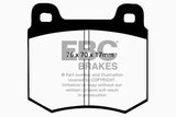 EBC 2019+ Ram Trucks 1500 (DT) Ultimax Front Brake Pads - UD2179
