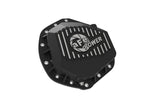 aFe Power Pro Series Rear Differential Cover Black w/Machined Fins & Gear Oil 14-18 RAM 6.7L Diesel - 46-70392-WL