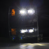 AlphaRex 04-15 Chevy 1500 NOVA-Series LED Proj Headlights Alpha BL w/Activ Light/Seq Signal & SB DRL - 880241