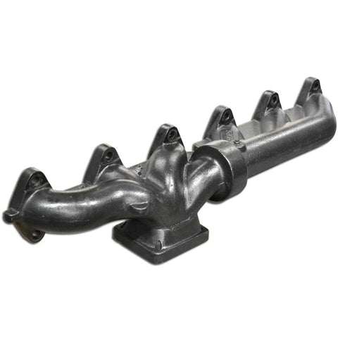 ATS Diesel 2003+ Dodge 5.9L 2pc Wide Flange T4 Pulse Flow Exhaust Manifold - 204-942-2272