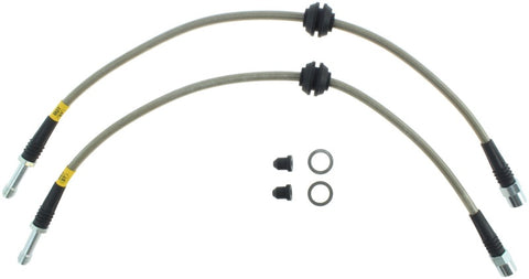 StopTech 09 Audi A4 Sedan / 08-10 A5-S5 Front Stainless Steel Brake Line Kit - 950.33016