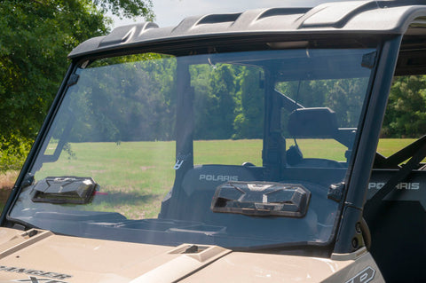 Seizmik 13+ Polaris Ranger 900/1000 XP/Crew Full-Size Pro-fit Tool-Less Windshield Vented Poly UV - 50-50225KIT