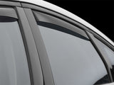 WeatherTech 2013+ Ford Fusion Rear Side Window Deflectors - Dark Smoke - 81732