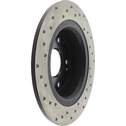 StopTech 05-17 Honda Accord / 16-17 HR-V / 09-14 Acura TSX Cryo Sport Drilled Rear Left Rotor - 128.40068CL