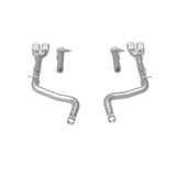 MagnaFlow Axle-Back, SS, 2.5in, Quad Split Rear 3.5in Tip 2015 Dodge Challenger R/T 5.7L - 19210