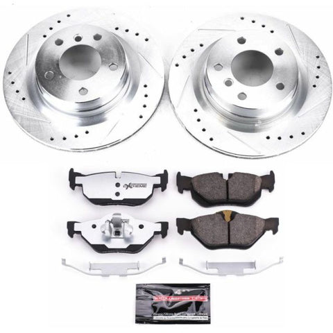 Power Stop 11-13 BMW 328i Rear Z26 Street Warrior Brake Kit - K5981-26