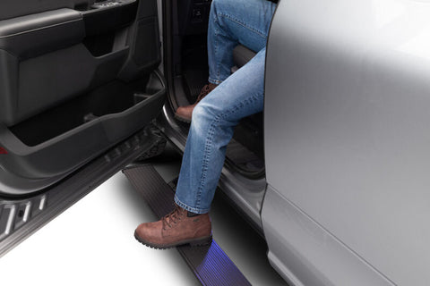 AMP Research 2009-2014 Ford F150 All Cabs PowerStep - Black - 75141-01A