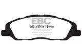 EBC 13-14 Ford Mustang 3.7 (A/T+Performance Pkg) Greenstuff Front Brake Pads - DP21868