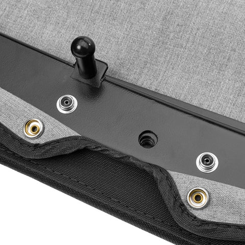 Rugged Ridge Savannah Brief Top Diamond Black 10-18 Jeep Wrangler JL 2-Door - 13593.35