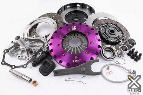 XClutch 01-02 Nissan Pathfinder SE 3.5L 10.5in Twin Sprung Organic Clutch Kit - XKNI23582-2A