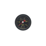 Russell Performance 15 psi fuel pressure gauge black face and case (Liquid-filled) - 650310