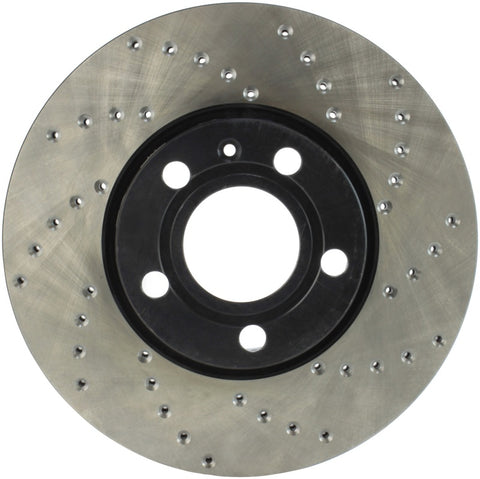 StopTech 96-7/04 Audi A4 / 95-01 A6 / 7/98-05 VW Passat Left Front Drilled Rotor - 128.33039L