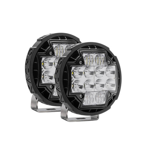 ARB Nacho 5.75in Offroad TM5 Amber White LED Light Set - TM522