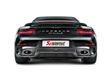 Akrapovic 14-15 Porsche 911 Turbo/Turbo S (991) Slip-On Line (Titanium) w/ Carbon Titanium Tips - S-PO991TSO-HT