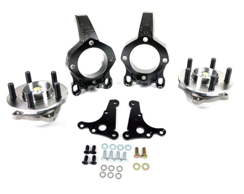 Ridetech 64-66 Ford Mustang TruTurn Front Suspension Package w/Hub Spindles - 12099598