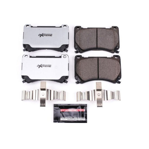 Power Stop 2011 Hyundai Equus Front Z26 Extreme Street Brake Pads w/Hardware - Z26-1396
