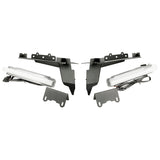 Rugged Ridge Chop Brackets Front Fender 18-21 Jeep Wrangler JL/JT Rubicon w/ DRLs - 11640.96
