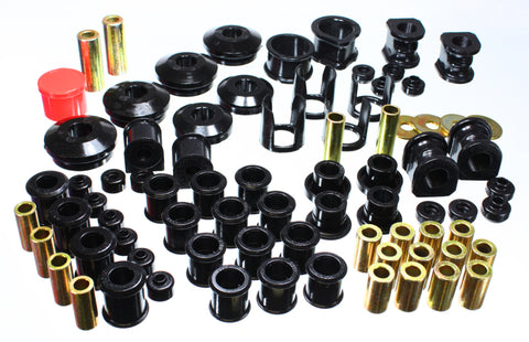 Energy Suspension 89-94 Nissan 240SX (S13) Black Hyper-Flex Master Bushing Set - 7.18106G