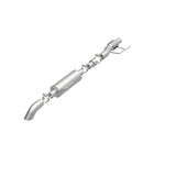 MagnaFlow Cat-Back, SS, 2.5/3in, Turn Down In Front Rear Tire 2015 Ford F150 2.7L V6T Ext Cab - 19056