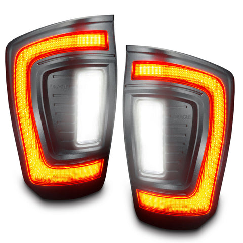 Oracle Lighting 2016-2023 Gen 3 Toyota Tacoma Flush Style LED Tail Lights - 5911-504