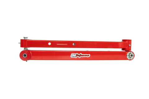 UMI Performance 78-96 GM B-Body Boxed Extended Length Lower Control Arms w/Poly Bushings - Red - 3622-R