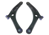 SuperPro 2008 Mitsubishi Lancer GTS Front Lower Control Arm Set w/ Bushings - w/ Positive Caster - TRC1023