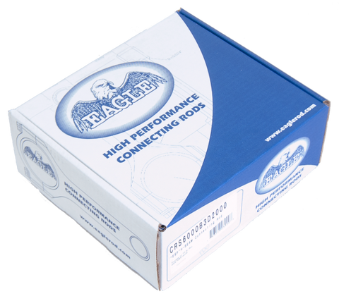 Eagle Chevy 305/350/LT1 /Ford 351 Forged 4340 H-Beam Connecting Rods w/ 7/16in ARP2000 (Set of 8) - CRS6000B3D2000