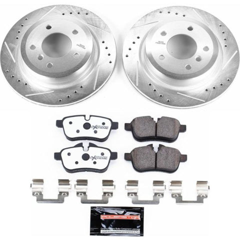 Power Stop 09-10 BMW Z4 Rear Z26 Street Warrior Brake Kit - K6583-26