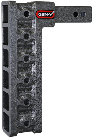 Gen-Y Mega Duty 2in Shank 12.5in Drop 2K TW 16K (Hitch Only - Use w/Stabilizer Kit GH-0100) - GH-506
