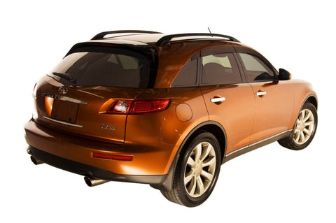 AVS 03-08 Infiniti FX35 Ventvisor Low Profile Deflectors 6pc - Smoke - 896001