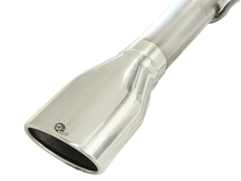 aFe MachFORCE XP Cat-Back 05-09 Lexus GX470 V8 4.7L 409SS w/ Oval Polished Tips Exhaust System - 49-46016-P