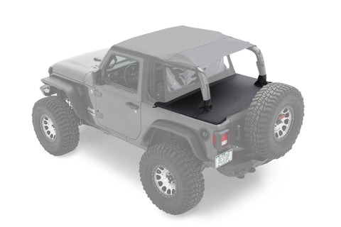 Bestop 18-26 Jeep Wrangler JL 2-Door Duster Deck Cover (Black Diamond) - 90035-35