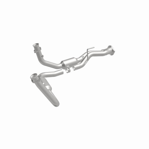 MagnaFlow Direct Fit Catalytic Converter 05-06 Jeep Grand Cherokee 3.7L Y-Pipe Assy (49 State) - 24473