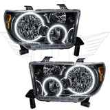Oracle 07-11 Toyota Tundra Pre-Assembled Headlights - Black Housing - w/ BC1 Controller - 7119-335