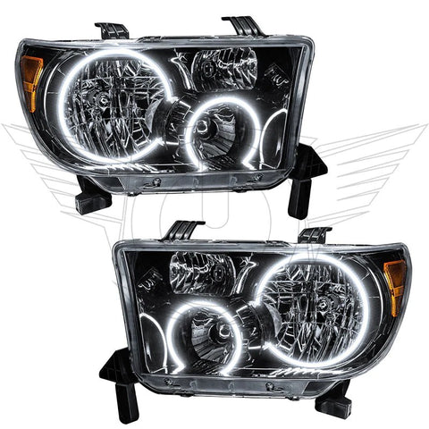Oracle 07-11 Toyota Tundra Pre-Assembled Headlights - Black Housing - w/ BC1 Controller - 7119-335