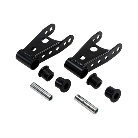 Belltech Shackle kit 2011+ Chevrolet Silverado/Sierra 3/4 Ton Pickup 1in Rear Drop - 6423