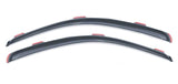 AVS 15-18 Chevy Colorado Ext. Cab Ventvisor In-Channel Window Deflectors 2pc - Smoke - 192232