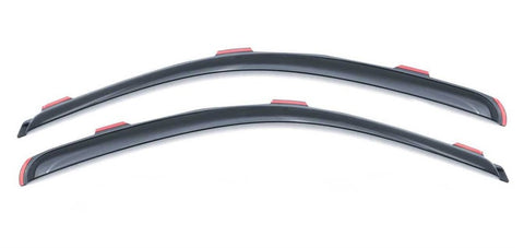 AVS 15-18 Chevy Colorado Ext. Cab Ventvisor In-Channel Window Deflectors 2pc - Smoke - 192232