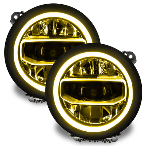 Oracle Jeep Wrangler JL/Gladiator JT RGB+W Headlight DRL Upgrade Kit - ColorSHIFT 2 - 1346-333